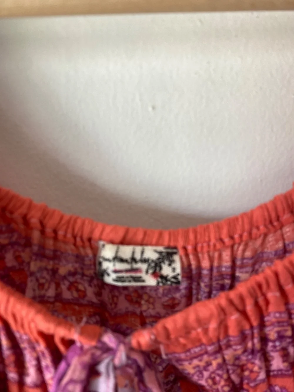 Free People XS Floral Top - Picture 2 of 8